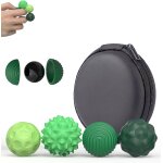 Kal - lot de 4 boules magntiques anti - stress - boules en silicone de qualit suprieure avec aimants ...