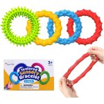 Kal - 4 pcs fidegt toys bracelets sensoriels jouet de décompression jouet anti stress pour enfants garçons ... Kal - 4 pcs fidegt toys bracelets sensoriels jouet de décompression jouet anti stress pour enfants garçons ...