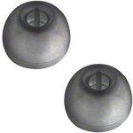 Kal - adaptateur d'oreille - 561096 - xs noir / transparent (pack de 10 )