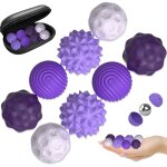 Kal - boules magntiques en silicone, 8 pices balles d'acupression anti - stress magntiques, jouets ...