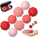 Kal - boules magntiques en silicone, 8 pices balles d'acupression anti - stress magntiques, jouets ...