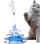 Kal - boules de piste de chat, jouets de plumes de chat interactifs, turton pour animaux de compagnie ... Kal - boules de piste de chat, jouets de plumes de chat interactifs, turton pour animaux de compagnie ...