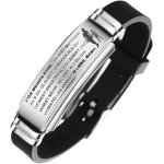 Kal - bracelet de sport réglable en silicone et acier inoxydable pour homme, enfant, fils, Kal - bracelet de sport réglable en silicone et acier inoxydable pour homme, enfant, fils,
