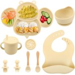 Kal - coffret repas bebe, 8 pièces, assiette bébé, assiette ventouse pour bébé assiette enfant avec ventouse, ... Kal - coffret repas bebe, 8 pièces, assiette bébé, assiette ventouse pour bébé assiette enfant avec ventouse, ...