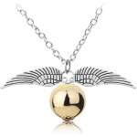 Kal - collier harry vif d'or snitch pour harry fans collection de cadeaux ou harry dcorations magique ...