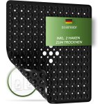 Kal - dermasensitivo tapis de douche antidérapant 100% sans bpa (noir) 53 x 53 cm pour enfants et bébés ... Kal - dermasensitivo tapis de douche antidérapant 100% sans bpa (noir) 53 x 53 cm pour enfants et bébés ...