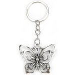 Kal - elgant porte - cls avec pendentif papillon vintage en acier inoxydable, porte - cls personnalis, ...