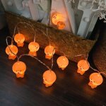 Kal - enfants chambre animaux chiot chanceux guirlande lumineuse pour halloween nol thanksgiving maison ...