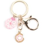 Kal - gourmet porte - cls avec joli pendentif donut pour femme, cadeau d'anniversaire, symbole d'amiti ...