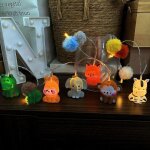 Kal - guirlande lumineuses animaux de la forêt, balle en peluche animaux guirlande a piles pour halloween, ... Kal - guirlande lumineuses animaux de la forêt, balle en peluche animaux guirlande a piles pour halloween, ...