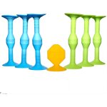 Kal - jeu de lancer de flchettes sucker, jouets sensoriels anti - stress en silicone souple, jeu intrieur ...