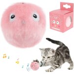 Kal - jouet pour chat interactif, avec les cris des oiseaux, grenouilles et grillons, balles pour chats ...