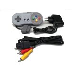 Kal - link - e : manette de jeu, chargeur secteur et cable av rca compatible avec la console super nintendo ...