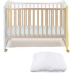 Kal - moustiquaire pour berceau, universel moustiquaire lit bebe 135x60x90cm, capote cosy pour moustiquaire ...