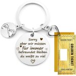 Kal - porte - cls copine avec carte de greeting & enveloppe, cadeau d'amiti, cadeau d'anniversaire, ...
