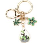 Kal - porte - cls, elgant pendentif en mtal au design de vase, cadeau d'anniversaire idal pour les ...