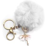 Kal - porte - clés mignon de fille de ballet avec ensemble de peluche rose, idéal comme cadeau d'anniversaire ... Kal - porte - clés mignon de fille de ballet avec ensemble de peluche rose, idéal comme cadeau d'anniversaire ...