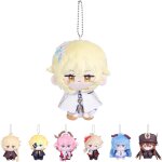 Kal - porte - cls en peluche genshin impact, mignonnes poupes de collection de 10 cm - taille compacte ...