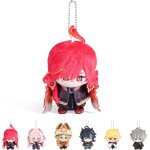 Kal - porte - cls en peluche genshin impact, mignonnes poupes de collection de 10 cm - taille compacte ...