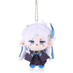Kal - porte - cls en peluche genshin impact, mignonnes poupes de collection de 10 cm - taille compacte ...