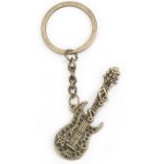 Kal - porte - cls personnalis avec pendentif en forme de guitare, cadeaux pour femmes, amis et couples, ...