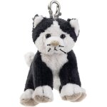 Kal - schaffer 0226 porte - cls peluche chat noir, 10 cm