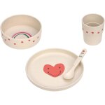Kal - set de vaisselle pour enfants (assiette, gobelet, bol, cuillère) sans mélamine, sans bpa, pour ... Kal - set de vaisselle pour enfants (assiette, gobelet, bol, cuillère) sans mélamine, sans bpa, pour ...