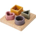 Kal - silisoft puzzle sensoriel en silicone souple avec 4 formes géométriques pour la motricité fine ... Kal - silisoft puzzle sensoriel en silicone souple avec 4 formes géométriques pour la motricité fine ...
