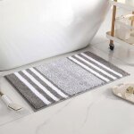 Kal - tapis de bain, 50 x 80 cm tapis de baignoire antidérapant absorbant, absorbant l'eau, lavable en ... Kal - tapis de bain, 50 x 80 cm tapis de baignoire antidérapant absorbant, absorbant l'eau, lavable en ...