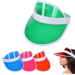 Kal - visire pare - soleil unisexe, 4 pices de pare - soleil annes 80 en 4 couleurs non, pare - soleil ...