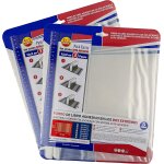 Kalanka - 10 couvertures livres 28, 5x55cm autocollant et rglable, transparent, lot de 10 pices couvre ...