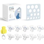 Kalanka - 10 pièces inserts de bride pour tire lait 13 / 15 / 17 / 19 / 21mm, compatible avec les tire ... Kalanka - 10 pièces inserts de bride pour tire lait 13 / 15 / 17 / 19 / 21mm, compatible avec les tire ...