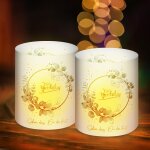 Kalanka - 10 pices photophores dcoratifs pour anniversaire, dcoration de table d'anniversaire, pour ...
