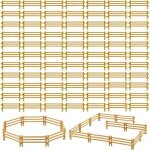 Kalanka - 100 pi�ces jouets de cl�ture pour chevaux, horse corral playset mini cl�ture de ferme pour ...