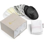 Kalanka - 10pcs coussinets d'allaitement lavable en bambou biologique, coussinet de soutien - gorge rutilisab ...