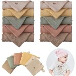 Kalanka - 10pcs débarbouillettes bébé en mousseline, 23 x 23cm bébé en mousseline gants de toilette, ... Kalanka - 10pcs débarbouillettes bébé en mousseline, 23 x 23cm bébé en mousseline gants de toilette, ...