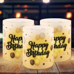 Kalanka - lot de 12 photophores dcoratifs de table d'anniversaire, dcoration de table pour femmes, ...