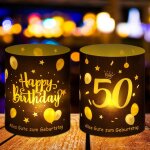 Kalanka - lot de 12 photophores - décoration de table - noir et doré - décoration pour 50e anniversaire ... Kalanka - lot de 12 photophores - décoration de table - noir et doré - décoration pour 50e anniversaire ...