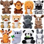 Kalanka - 12 pièces 14cm animaux de la jungle mini peluche porte - clés petite décoration jouet peluche ... Kalanka - 12 pièces 14cm animaux de la jungle mini peluche porte - clés petite décoration jouet peluche ...