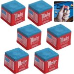 Kalanka - 12 pi�ces craies de billard bleues, craie de billard au carbonate de calcium, craie de billard ...