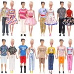 Kalanka - lot de 18 v�tements compatibles avec barbie, 4 robes, 1 v�tements d�contract�s, 3 paires de ...