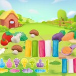 Kalanka - 19 pices pate  modeler sets, ferme marachre - outils pour plasticine, outil ptrissage ...