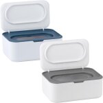 Kalanka - lot de 2 boîtes distributrices de lingettes pour bébé, boîte de rangement pour papier de soie ... Kalanka - lot de 2 boîtes distributrices de lingettes pour bébé, boîte de rangement pour papier de soie ...