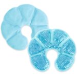 Kalanka - lot de 2 grands coussinets rafrachissants 3 en 1 pour l'allaitement, compresses d'allaitement, ...