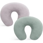 Kalanka - lot de 2 housses de coussin d'allaitement en mousseline de coton doux pour nouveau - né - cadeaux ... Kalanka - lot de 2 housses de coussin d'allaitement en mousseline de coton doux pour nouveau - né - cadeaux ...