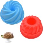 Kalanka - 2 pcs gateau silicone moule, premium moule muffins set pâtisserie anti adhérent pour faire ... Kalanka - 2 pcs gateau silicone moule, premium moule muffins set pâtisserie anti adhérent pour faire ...