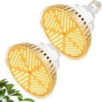 Kalanka - 2 pièces lampe de croissance 100w e27 sunlike spectre complet lampe pour plante, 150 leds lampe ... Kalanka - 2 pièces lampe de croissance 100w e27 sunlike spectre complet lampe pour plante, 150 leds lampe ...