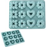 Kalanka - 2 pices moule en silicone 4 formes, moule chocolat faciles a nettoyer, moule silicone gteaux ...