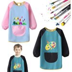 Kalanka - 2 pièces tablier de peinture 7 - 12 ans enfants peinture manteau jeune fille peinture manteau ... Kalanka - 2 pièces tablier de peinture 7 - 12 ans enfants peinture manteau jeune fille peinture manteau ...
