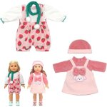 Kalanka - 2 pi�ces v�tements de poup�e pour new born baby poup�e, 35 - 43 cm vetement poupee, accessoire ...